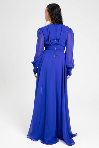 Selenaa Dress Cobalt Blue