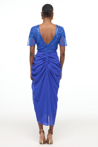 Denise Dress Blue