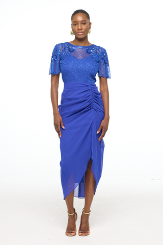 Denise Dress Blue