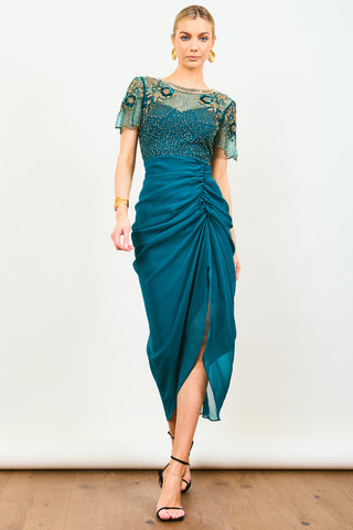 Denise Dress Teal