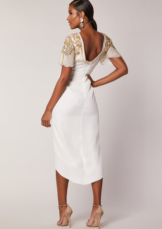 Nicola Dress Ivory