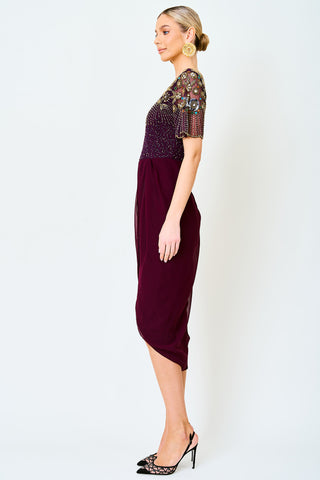 Nicola Dress Plum