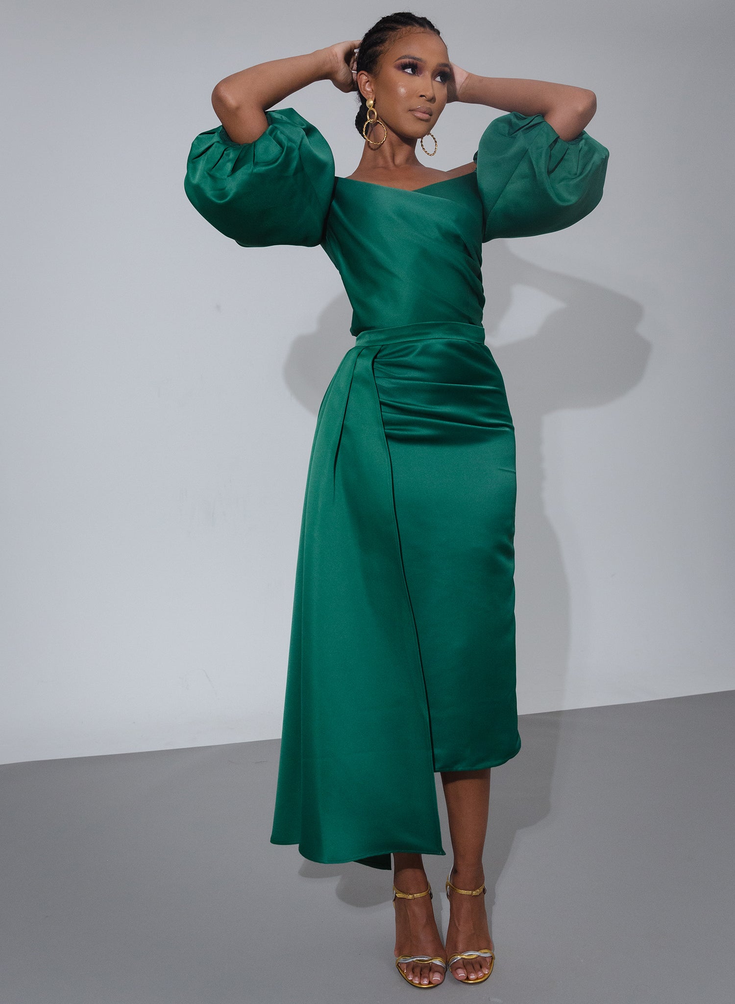 Simi Skirt Green – Virgos Lounge