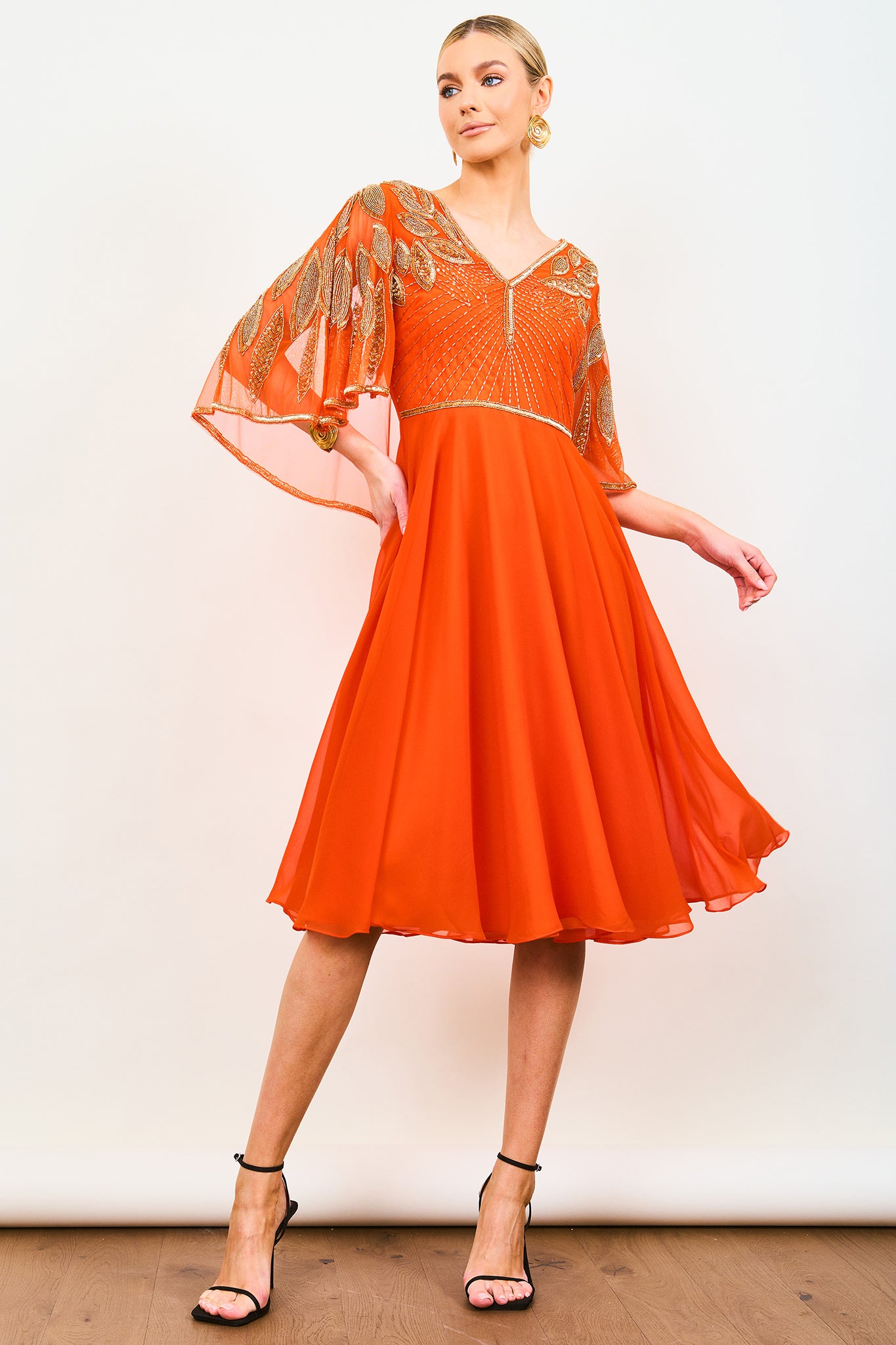 Virgos lounge shop orange dress